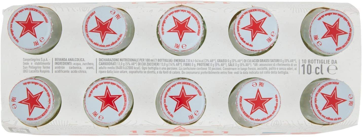 40 x Sanbittèr weiss dry 100 ml aperitivo Sanbitter clásico italiano