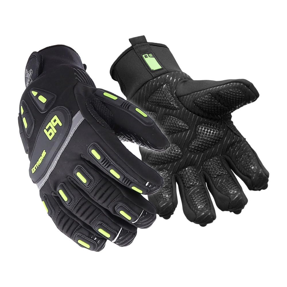 RefrigiWear Insulated Extreme Freezer Gloves -30°F with Silicone Grip