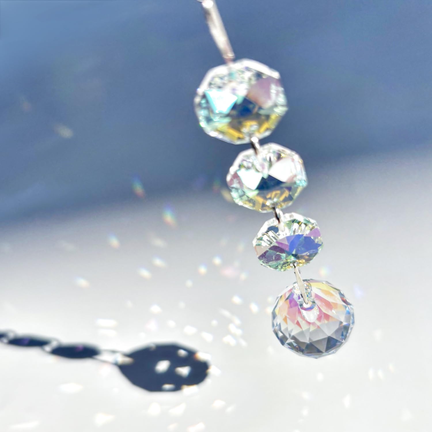 Amazon.co.jp: 【ASFOUR社製クリスタル】サンキャッチャー3連