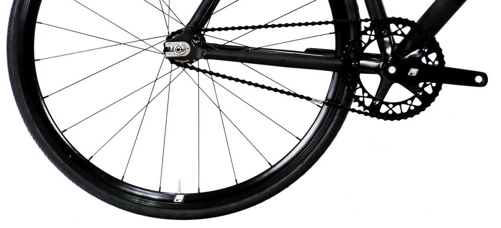 FabricBike Light Pro Vélo Fixie Fixed Gear Single Speed Cadre et Fourche Aluminium Roues 28" 3 Tailles 6 Couleurs 8,45 kg Taille M