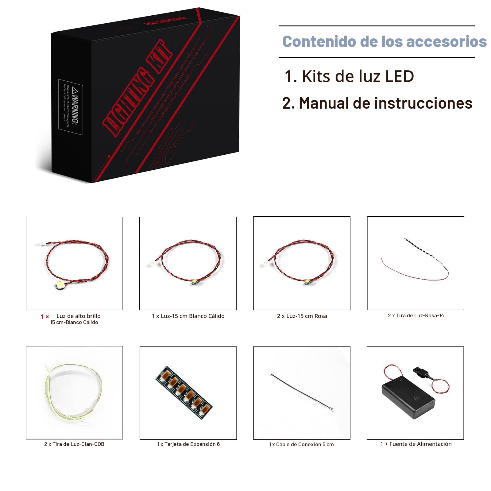 Kit de iluminación led decorativa compatible con Lego 43249 Stitch (sin modelo), juguetes creativos