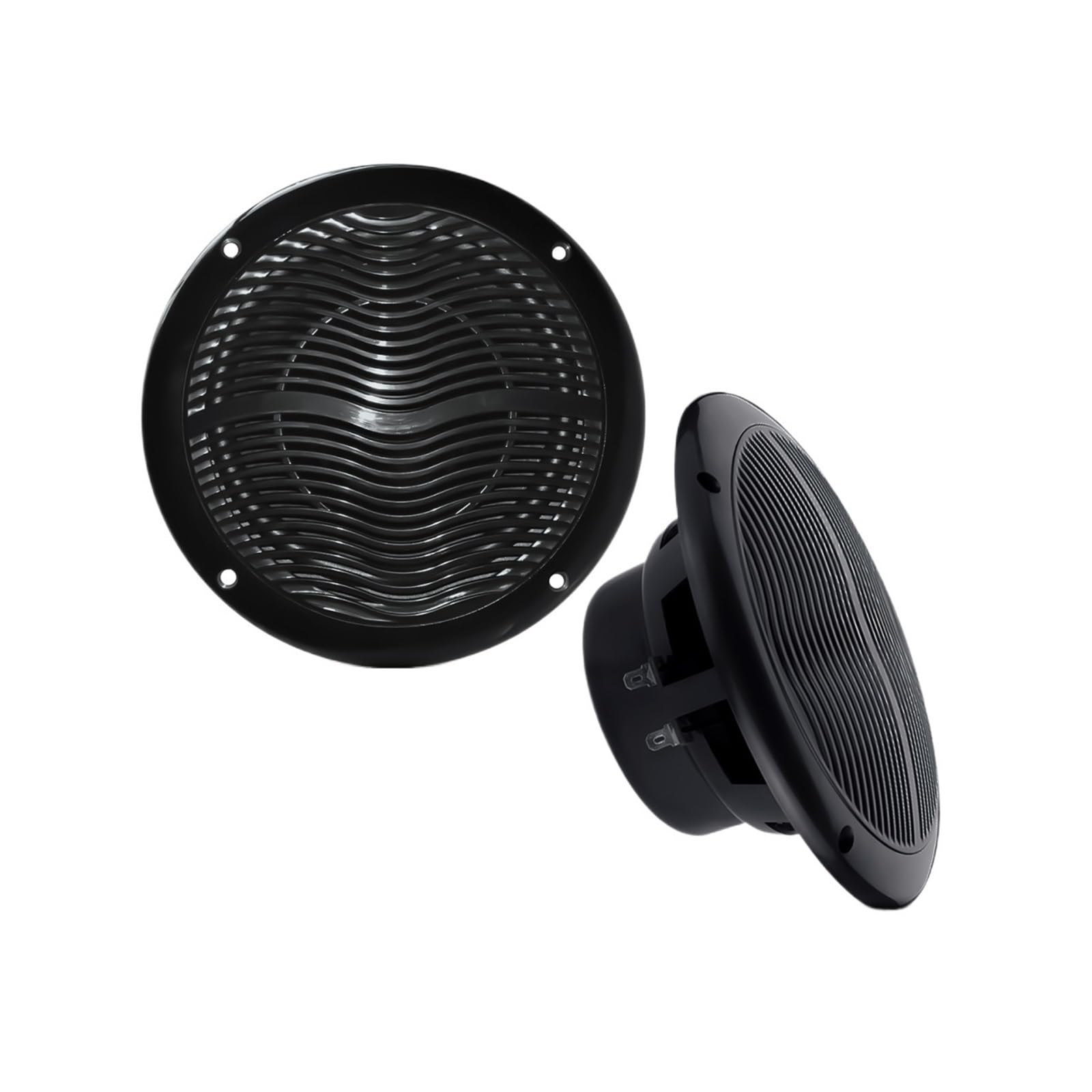 Amazon.co.jp: 2個 6.5インチ 120W マリンスピーカー 2ウェイ 防水