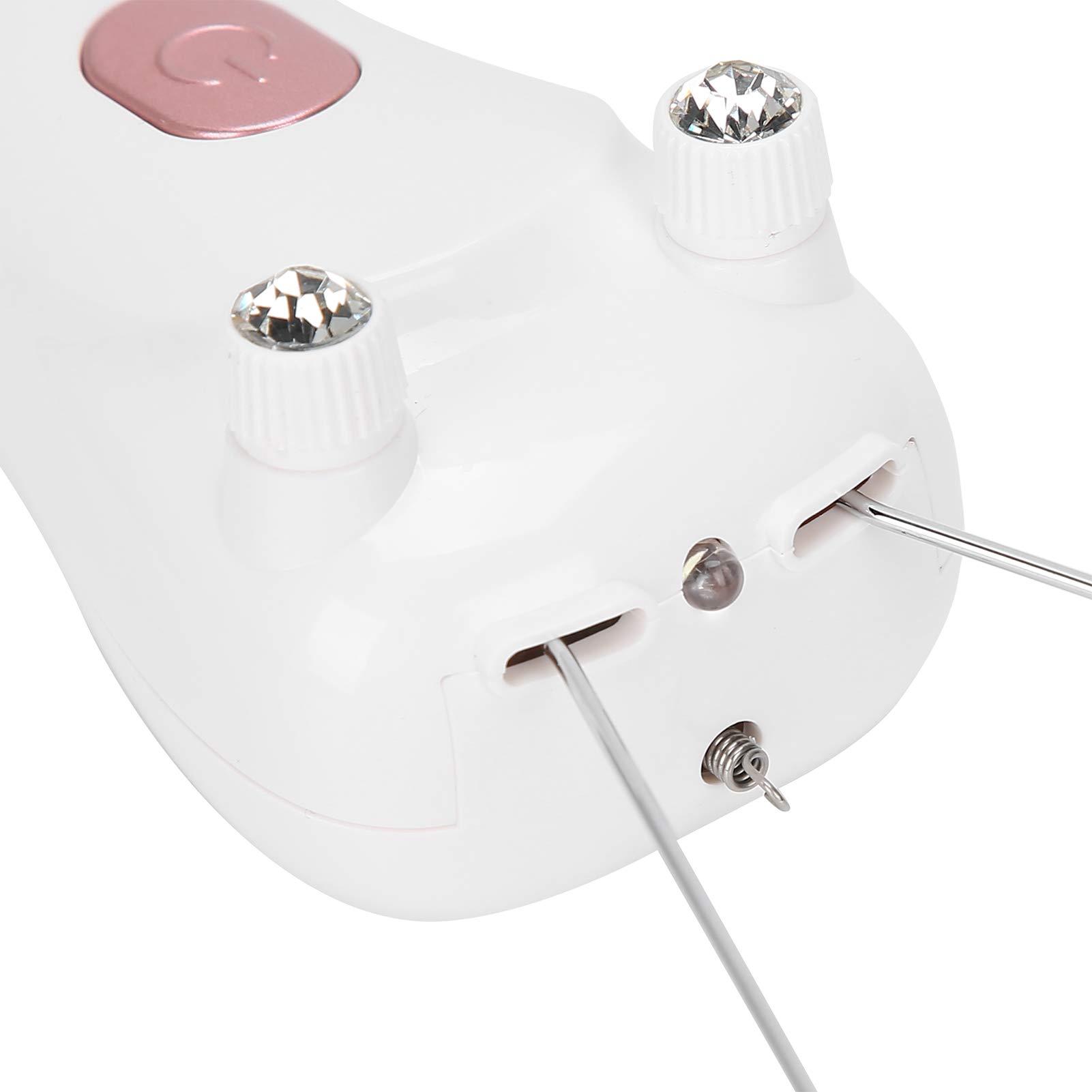 Brrnoo Épilateur Électrique Visage pour Femme, Dépilation Précise et Douce, Accessoire Coton Inclus, Élimination Poils Indésirables