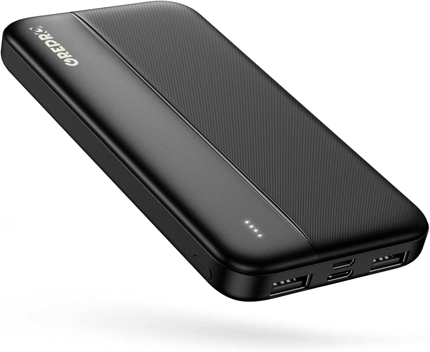 PowerBank 10000mAh, GREPRO 2.4A Portable Charger Power bank with Type-C + Micro 2 Input and 2 USB + 1 Type-C Output Ports for Smartphones, Tablets and More PowerBank 10000mAh, GREPRO 2.4A Portable Charger Power bank with Type-C + Micro 2 Input and 2 USB + 1 Type-C Output Ports for Smartphones, Tablets and More