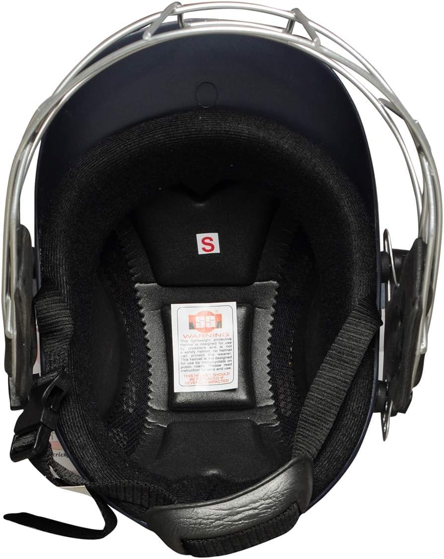 SS Cricket Cricket Helmet, Available in Blue, Green, Black Color - Size May Vary