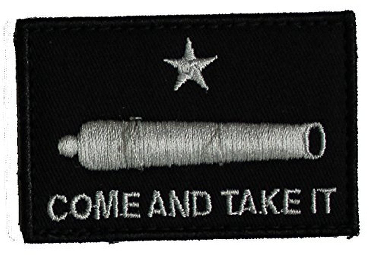 SMEPatch Come & Take it Cannon Black, 3" x 2"
