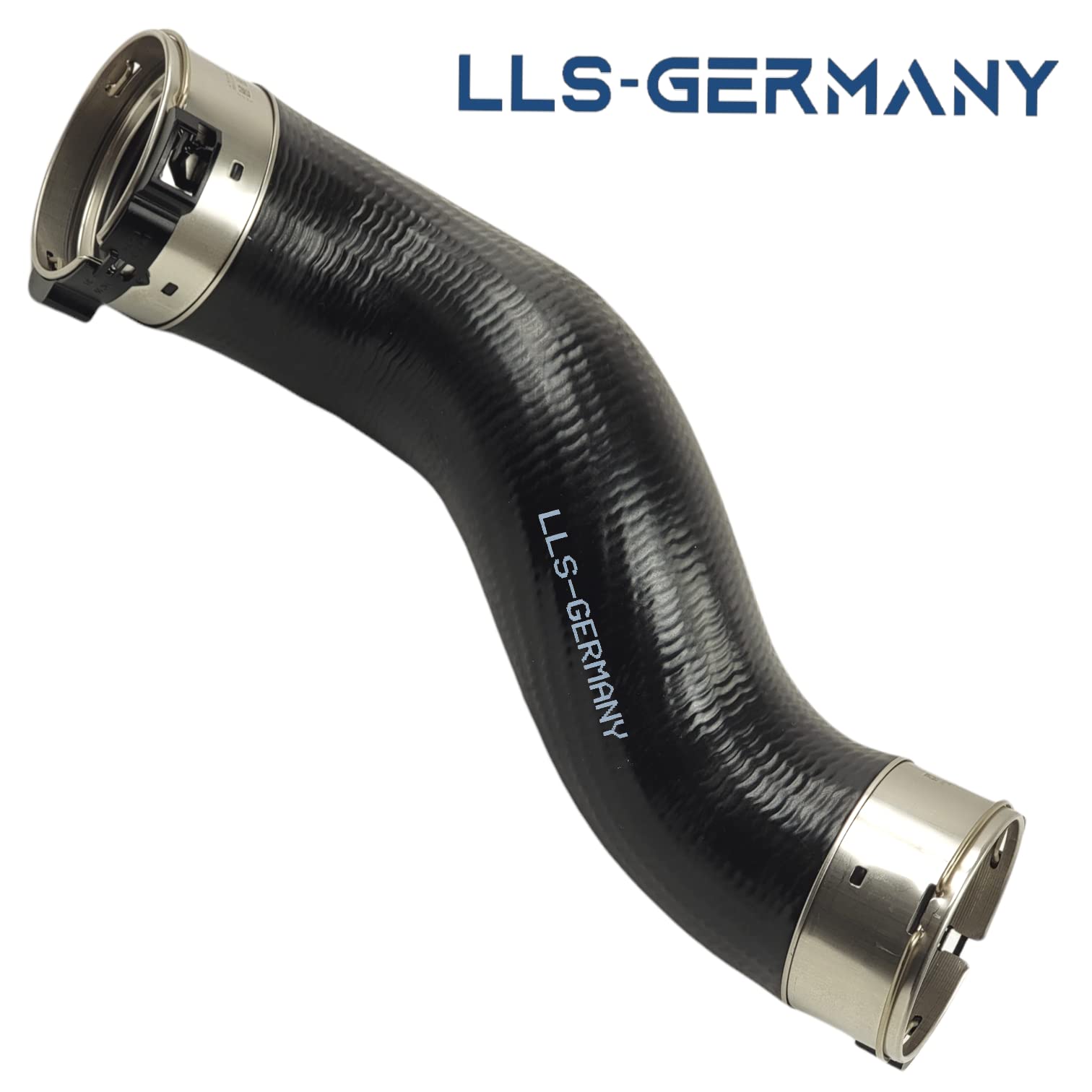 LLS-GERMANY Ladeluftschlauch kompatibel mit BMW 5er (F07, F10, F11) | 530d dx 258PS 535d dx 313PS, 2993 ccm, 211-313 PS, einbaufertig inkl. Dichtung/Schelle, OEM 11618516509