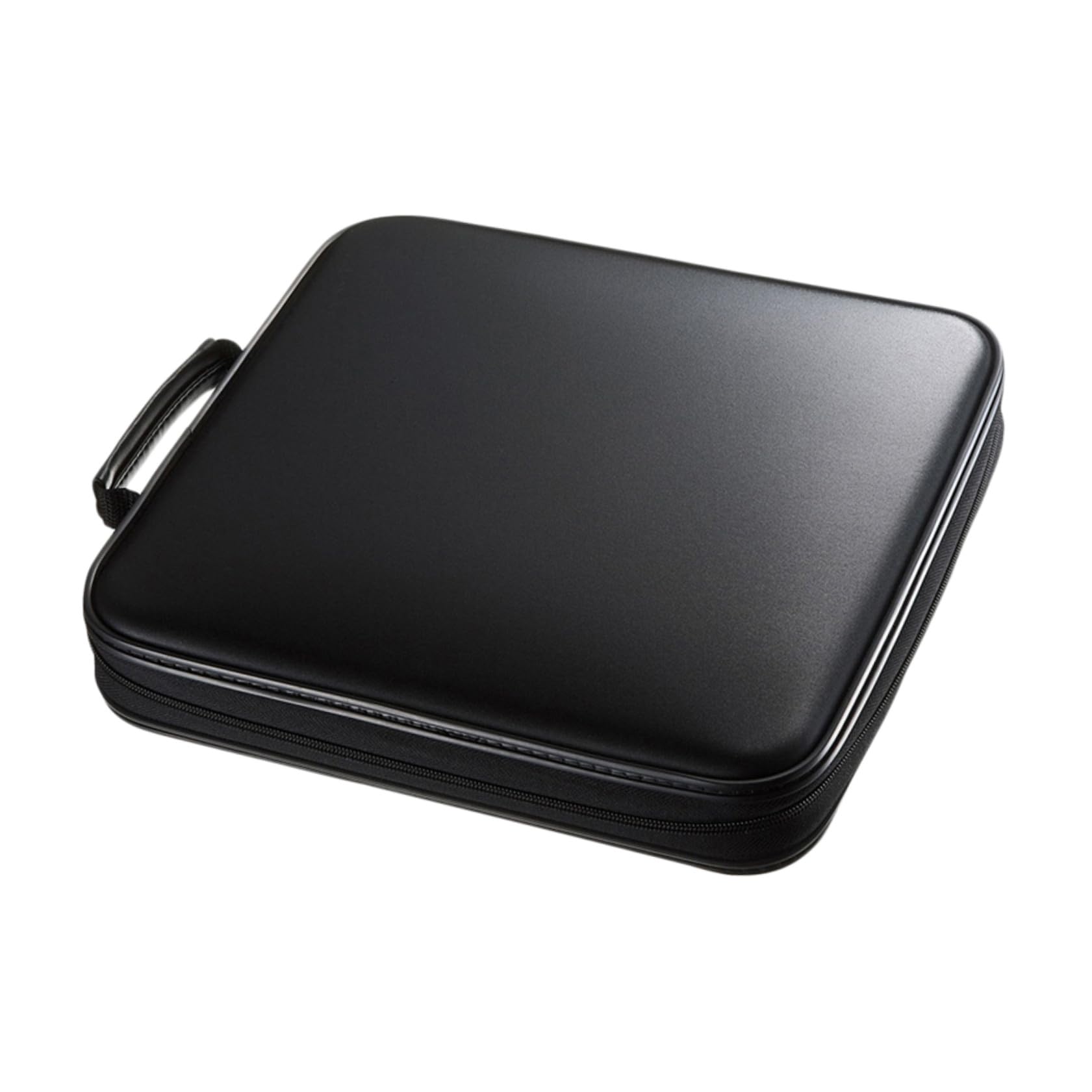 BESPORTBLE Custodia Rigida per CD e Dvd Capacità 160 Dischi Organizer Portatile Rivestimento Interno Anti-Graffio e Maniglia Custodia per CD Resistente e Trasportabile per Casa e Viaggio