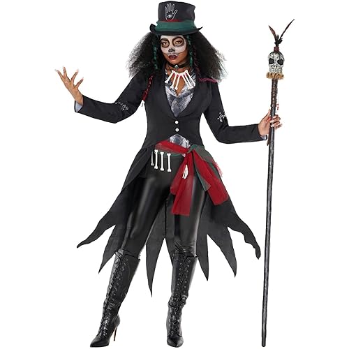 Morph - Voodoo Costume For Women - Voodoo Priestess Costume - Voodoo Doctor Costume Women - Halloween Costumes Women Scary