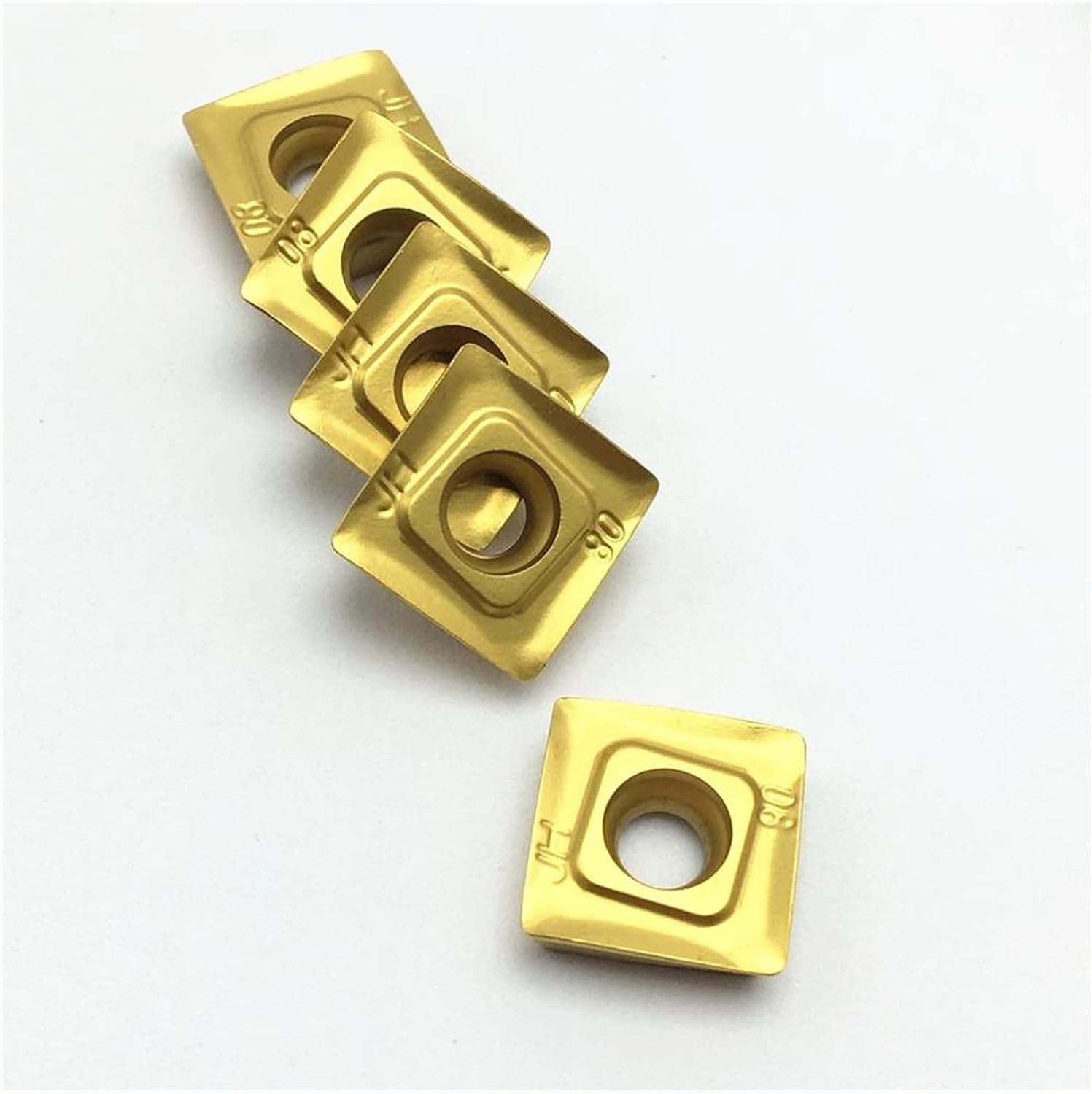 Surface Milling Cutter Cemented Carbide SOMT12T308PEER-JH UE6020 CNC Lathe Blade Indexable SOMT12 Lathe Milling Machine Tool Blade (Angle : SOMT12T308 JH UE6020, Shank Diameter : 10PCS(1box))