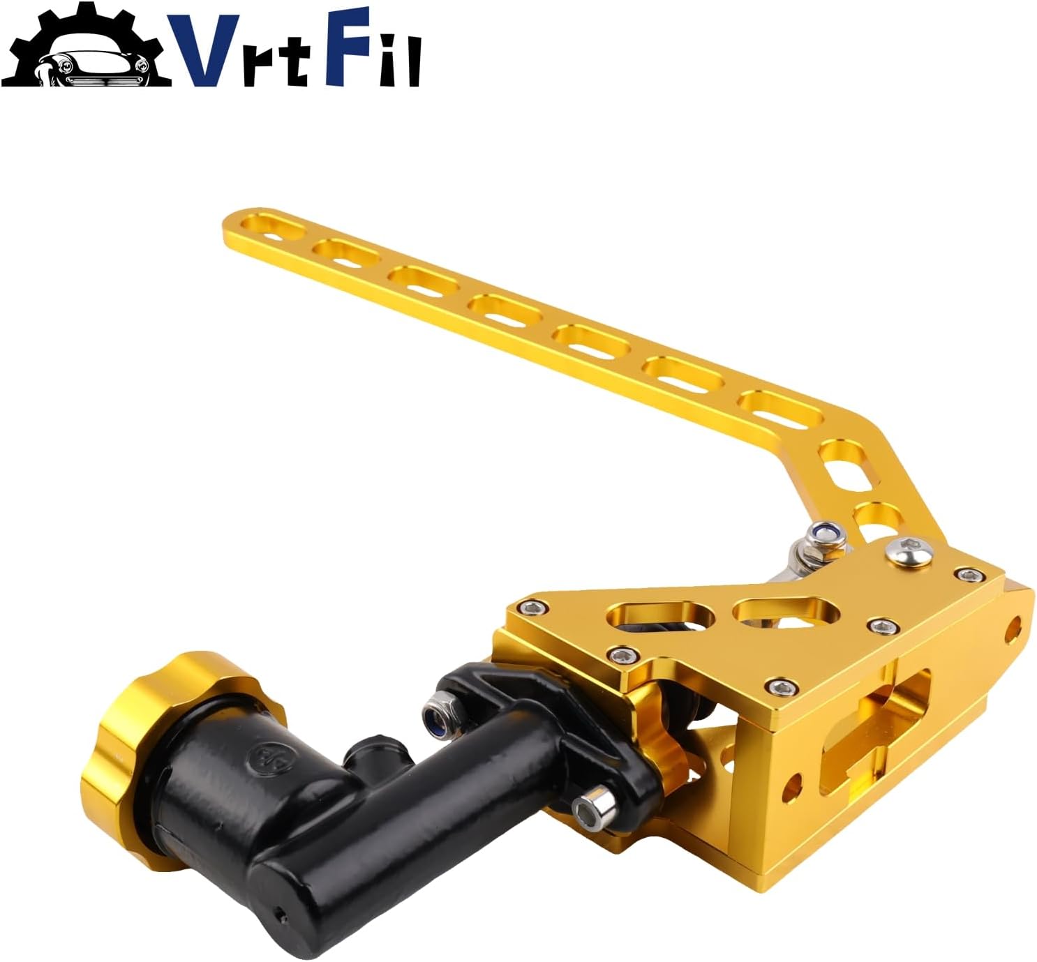 Gold Aluminum 0.75 Bar Drift Hydro E-Brake Racing Hydraulic Handbrake Long Arm Gear Kit Wear parts Brake System Handbrake