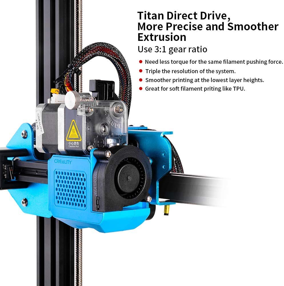 Creality CR-10 V3 3D Drucker mit Titan-Direktantriebsextruder