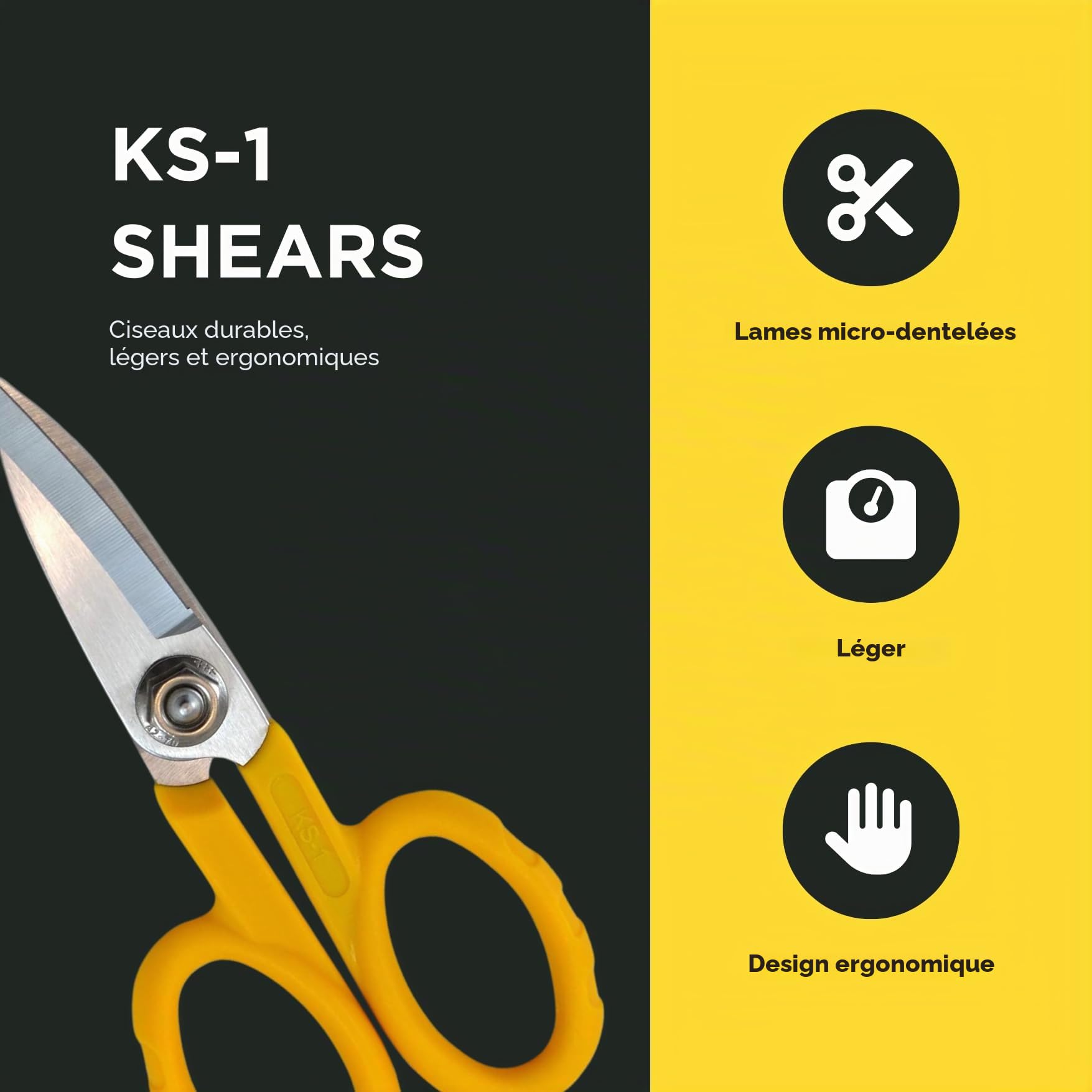 Miller KS 1 Kevlar Cisailles