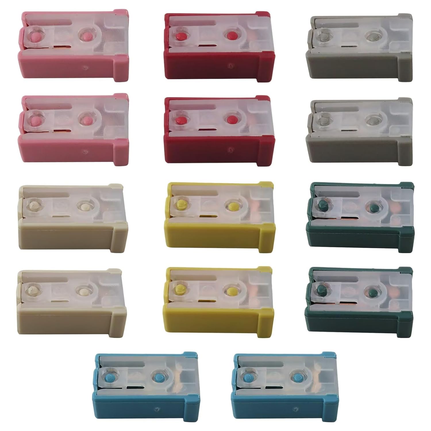 Kit Fusibles Automotrices Micro Cartucho 14 Pzas miniatura 1