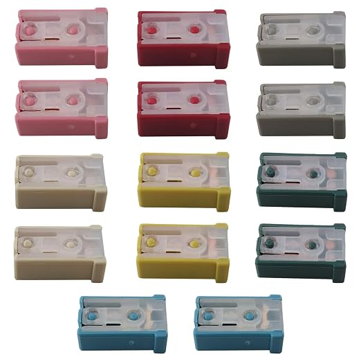 Kit de Fusibles Automotrices Mini 14 Pzas 15A-60A 32V miniatura 8