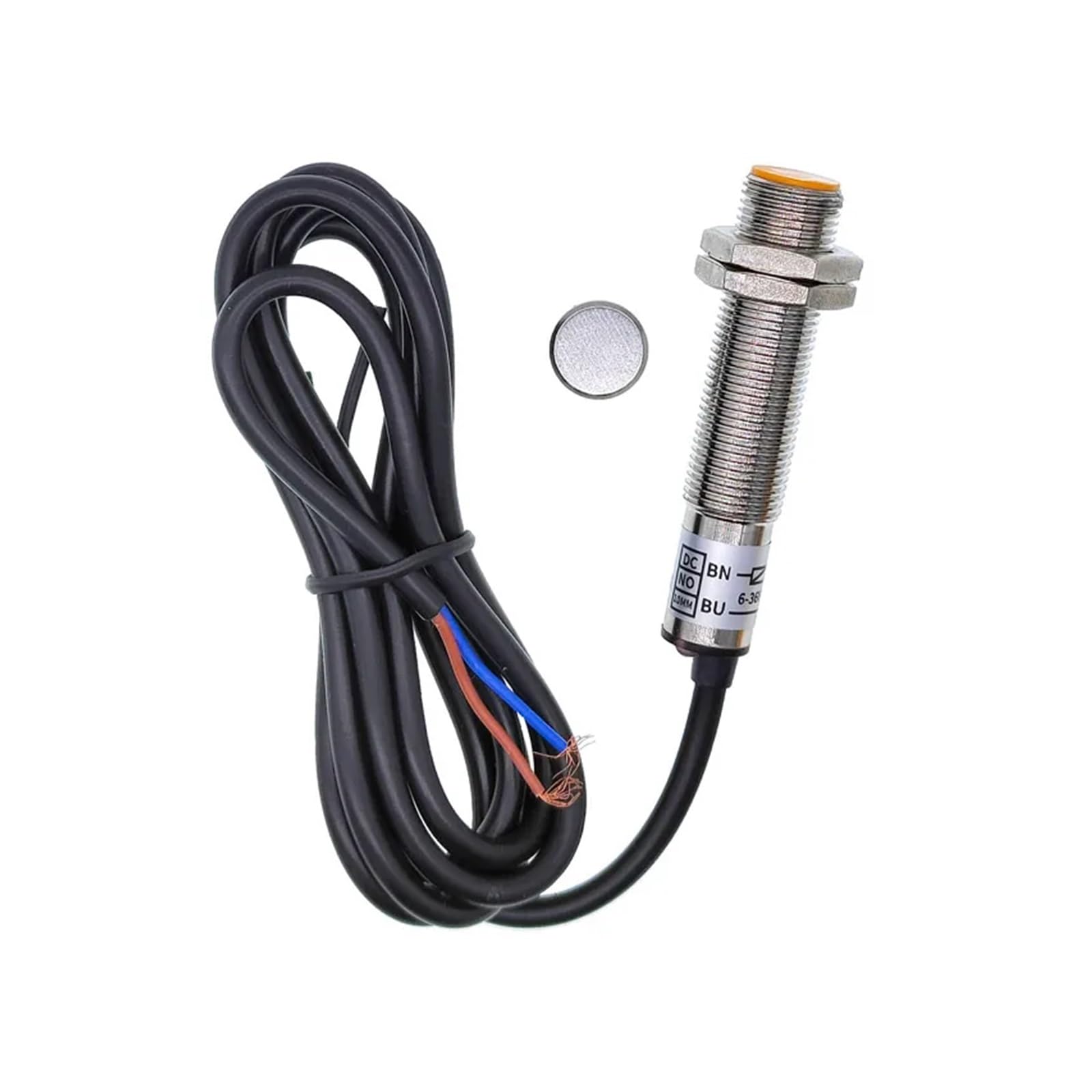Sensor Hall M12 NPN interruptor magnético de proximidad de metal de 2 cables