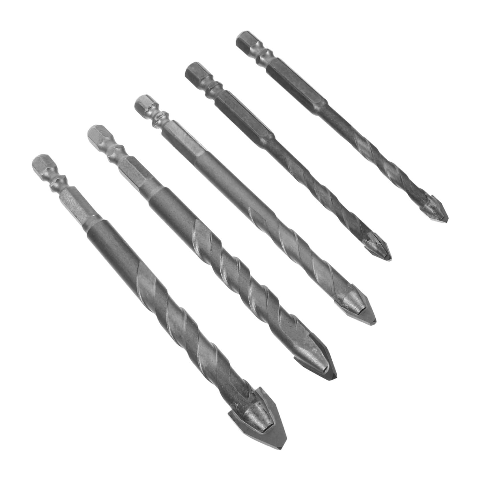 Hemobllo 25pezzi Punte Eccentriche Per Muratura Di Punte Per Calcestruzzo Ceramica e Alta Stabilità e Precisione Materiale Resistente All Usura