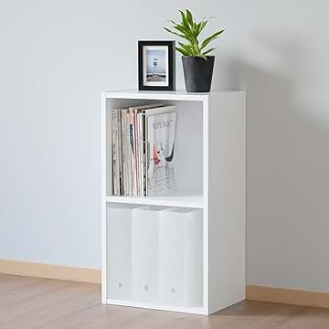 Amazon.co.jp: カラーボックス 2段 A4対応