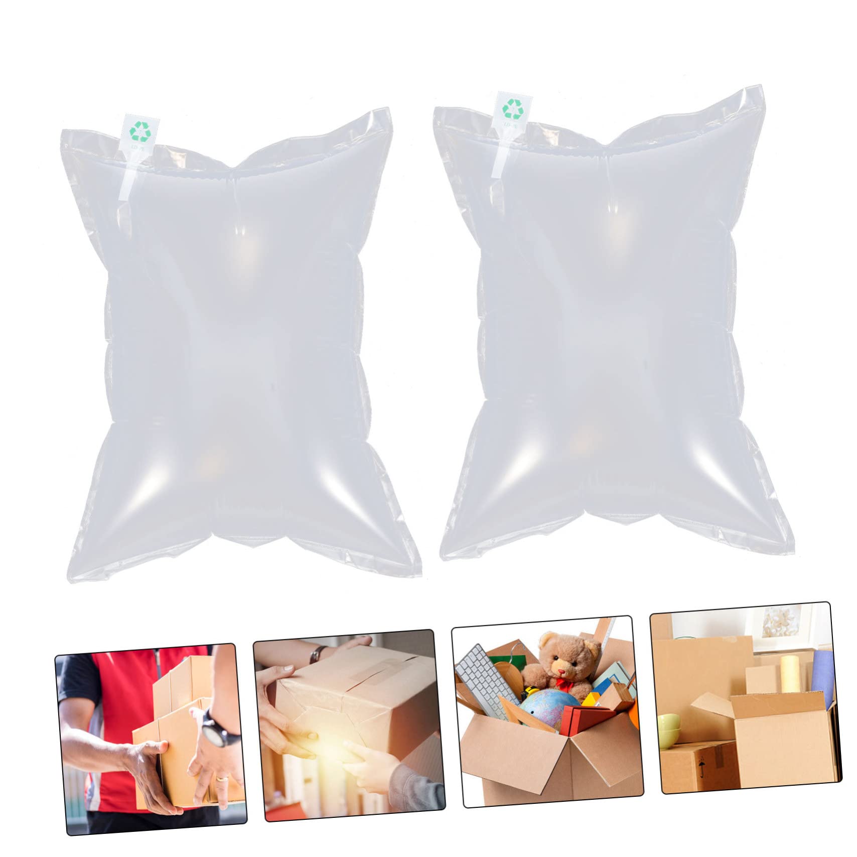 Luftpolsterbeutel 30 Stück aus Co Extrusionsfolie für Weinflaschen | Aufblasbares Design, Spart Lagerraum, Antikollision für Glas, Leichtes Verpackungsmaterial Beim Versand