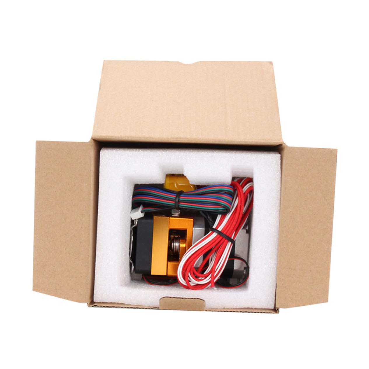 3d-drucker Extruderkopf 1, 75mm 0, 4mm 12 V 40 W Kupfer | Aluminiumlegierung und Edelstahl, Ersatz für Verschlissene Einheit, Passend als Heizblock für Präzisen Betrieb