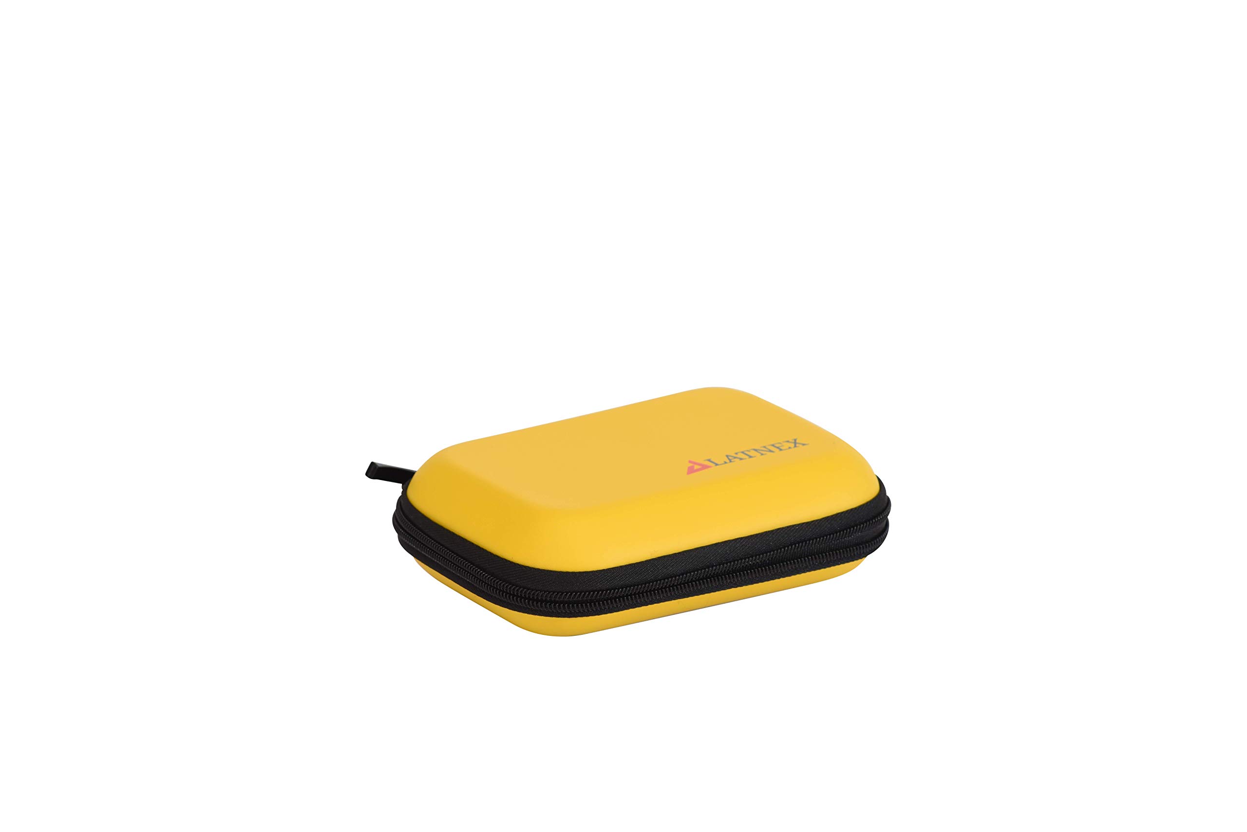 LATNEXHard EVA Carrying Case for RF Explorer, Trifield TF2, Cornet ED88T, ED78 Plus Meter, 5-Inch GPS, Electronic Devices, Cameras, Accessories (Yellow)