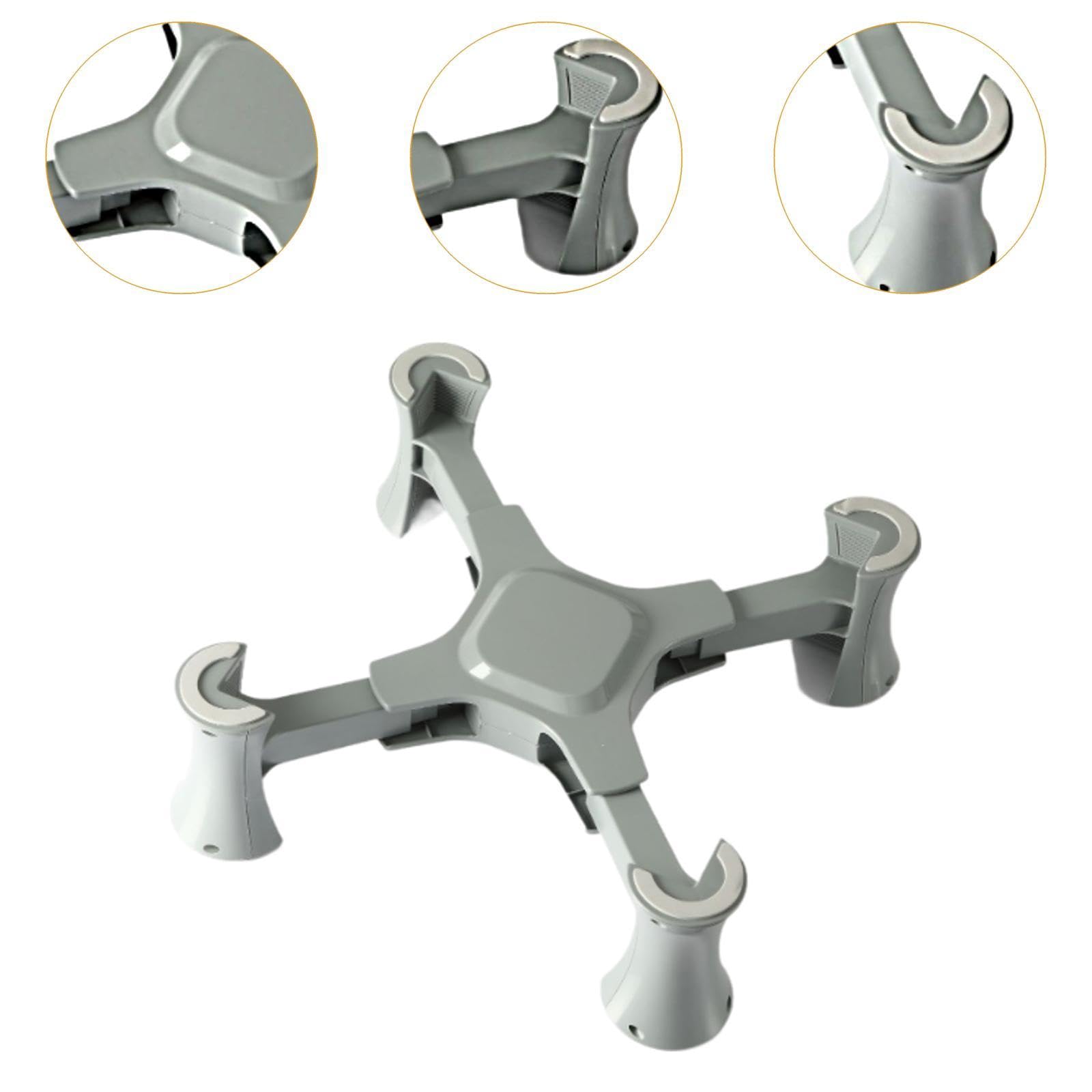 Seggiolino Rialzato per Bambini, Sedia Rialzata Regolabile con Cuscinetti Antiscivolo, Gambe Stabili Ed Estensibili, Base Rialzata, Seggiolino Rialzat, Grigio