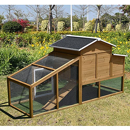 Hühnerstall, Großer Holzkaninchenkäfig, Geflügelstall, Gartenhinterhof, Kleintierkäfig, Mehrschichtiger Hühnerkäfig… – Bild 6