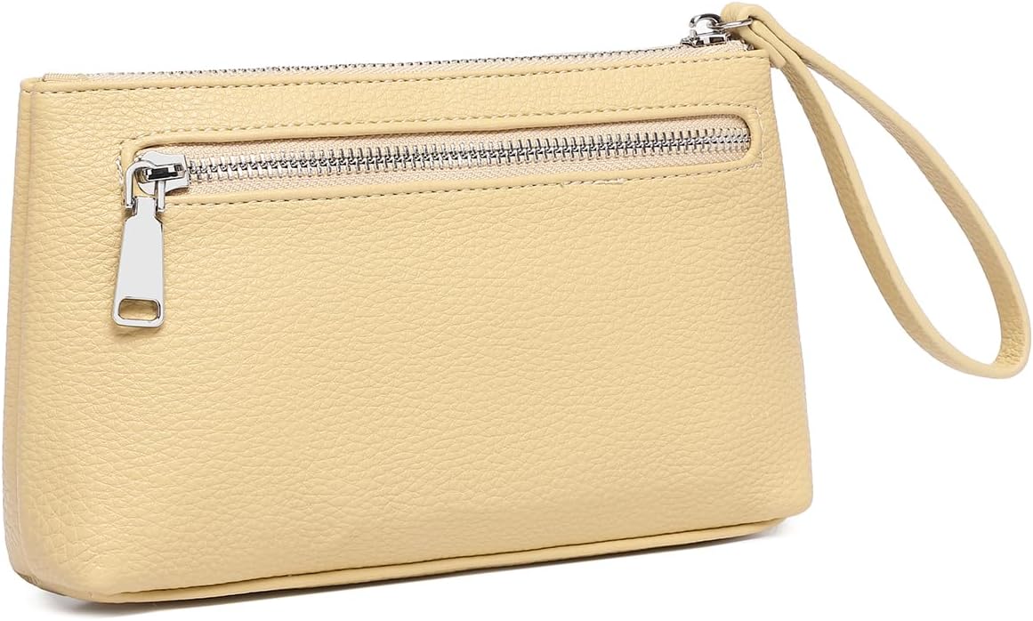 Nylon Wristbands Bag Makeup Pouch for Purse Waterproof Wristbands Bag with Zipper Pocket Credit Card Pouch - Image 8