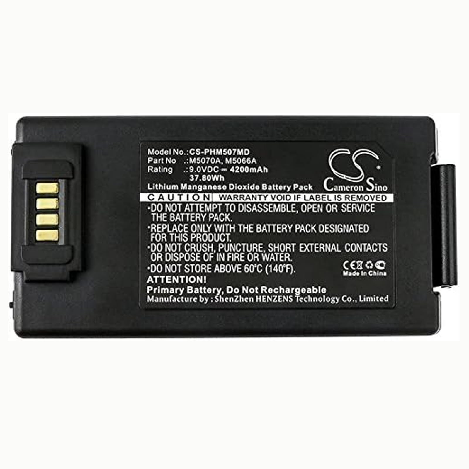 4200mAh Batería de Repuesto para Philips Defibrillatior Heartstart FRx, Defibrillatior Heartstart HS1, HeartStart FRx, HeartStart FRx 861304, HeartStart FRx AEDs, HeartStart Home Defibrillator