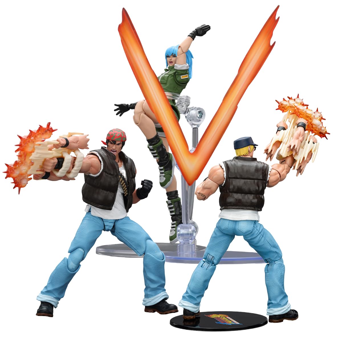 Amazon.com: JOYTOY SNK 1/18 Action Figure KOF'98UM Ikari Warriors