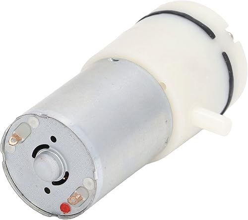 Miniatura 8 de Bomba de vacío en miniatura, bomba de aire micro de 6 V, bomba de vacío eléctrica de aluminio duradero, bomba rociadora autocebante, para acuarios y
