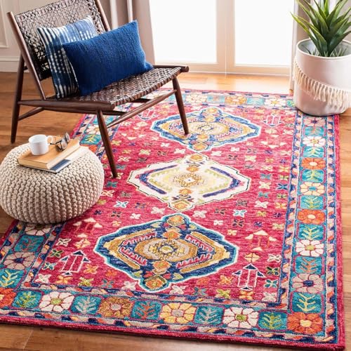 Image of Handmade Primium Collection Pure Woolen Carpet for Living Room,Bedroom and Hall (7 X 10) Feet Color Multi-13