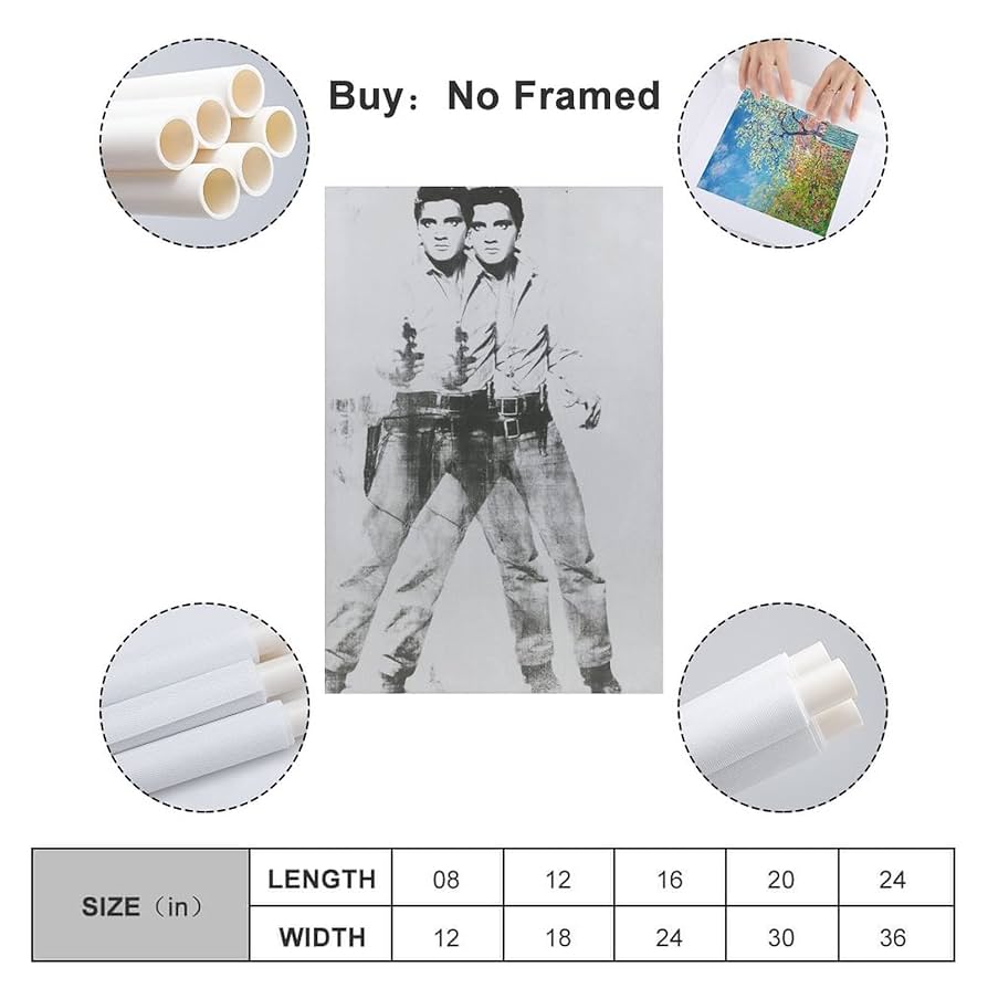 【未使用】エイリアンワークショップ アンディウォーホル エルビスプレスリー