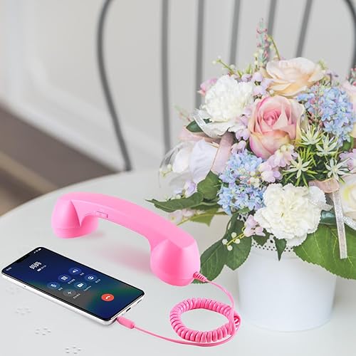 Miniatura 2 de FLEXMAN Teléfono retro Bluetooth, a prueba de radiación con enchufe de 0.138 in, multifunción, clásico, retro, para decoración de teléfonos