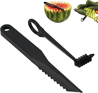 2PCS Kitchen Spiral & V-Shaped Cutter Set, Manual Slicer for Spirals and...