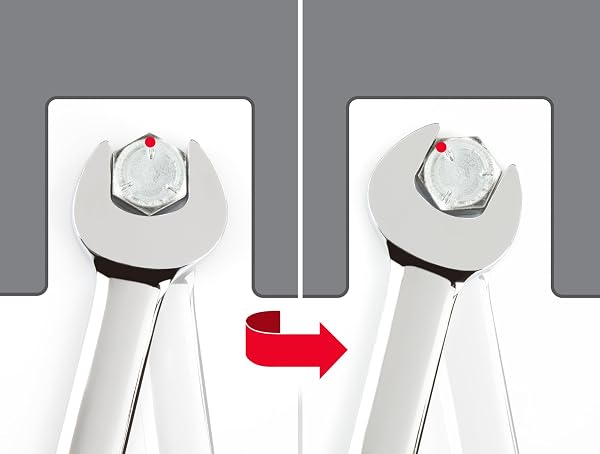 TEKTON TEKTON 24 mm Combination Wrench | 18295 in use