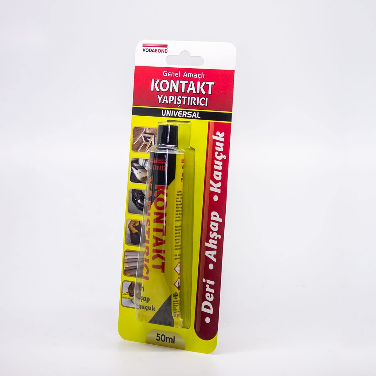 VODABOND 53.03.033 Klej kontaktowy do tubek, 50 ml, żółty
