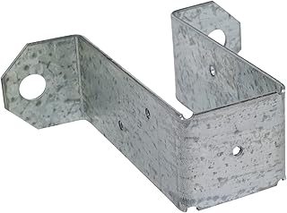 Simpson Strong Tie DPT5Z 1 1 1 ZMAX Galvanized 14-Gauge 2x4 Deck Post Tie