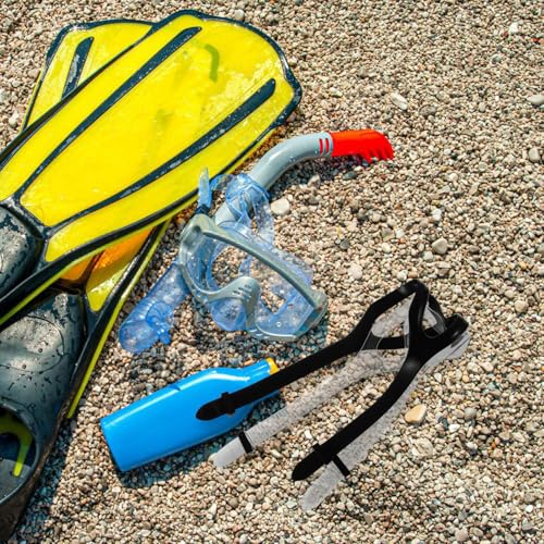 Correa silicona ajustable para máscara de buceo que soluciona filtraciones de agua 7