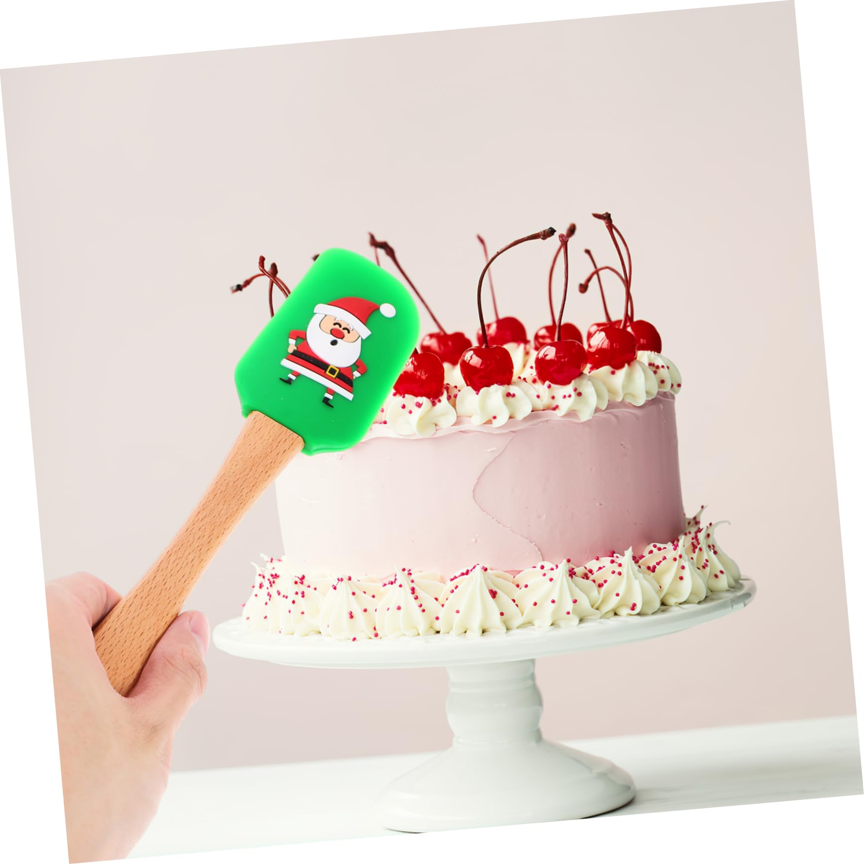 1 Juego Espátula De Crema Kitchen Gadgets Panelas Cozinha Espátula De Pastel De Navidad Para Hornear De Navidad Juego De Ollas Utensilios Cocina Raspador De Torta 5 Piezas Cabilock