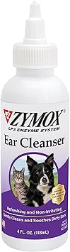 Zymox Ear Cleanser Solution for Dogs and Cats, 4oz