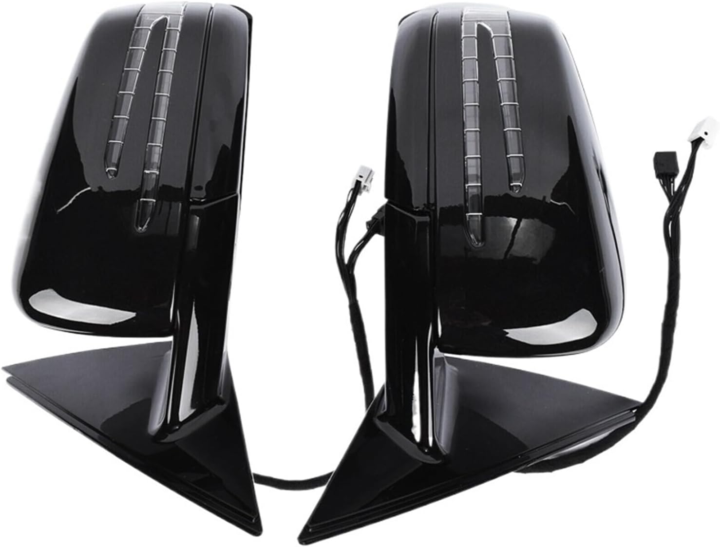 Left Side Door Power Rear View Mirror Assembly Black Compatible For Benz W221 S Class S300 S400 S500 S550 2010-2013 Accessories