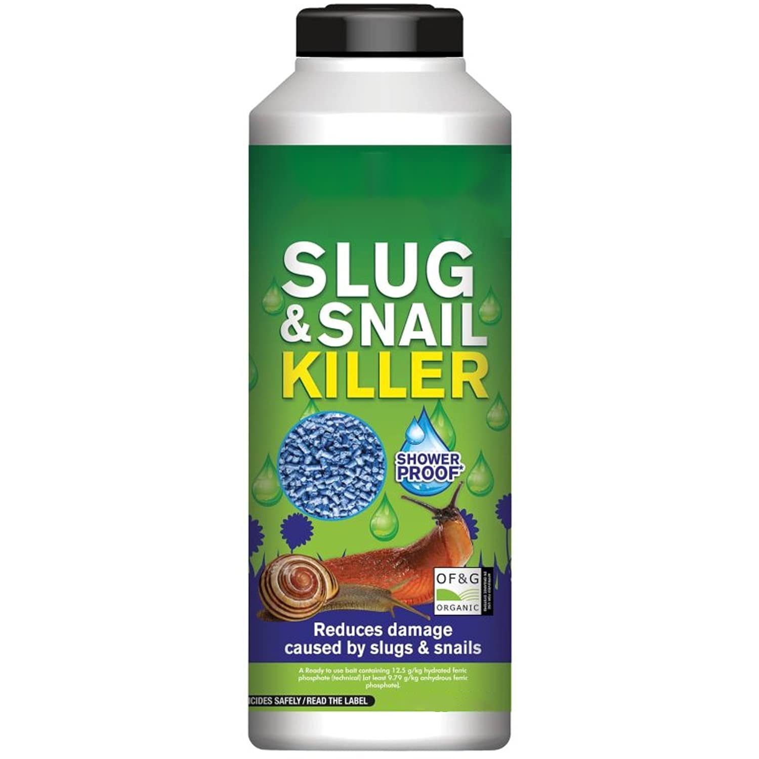CUQOO Slug & Snail Killer in 400g Slug Pellets for Garden Slug
