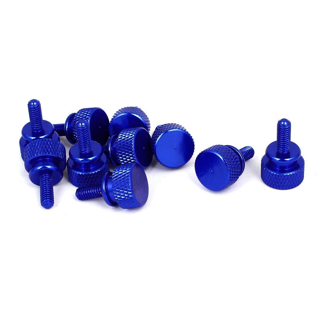 Vis moletée M4x10mm à épaule pour ouverture de boîtier PC sans outil