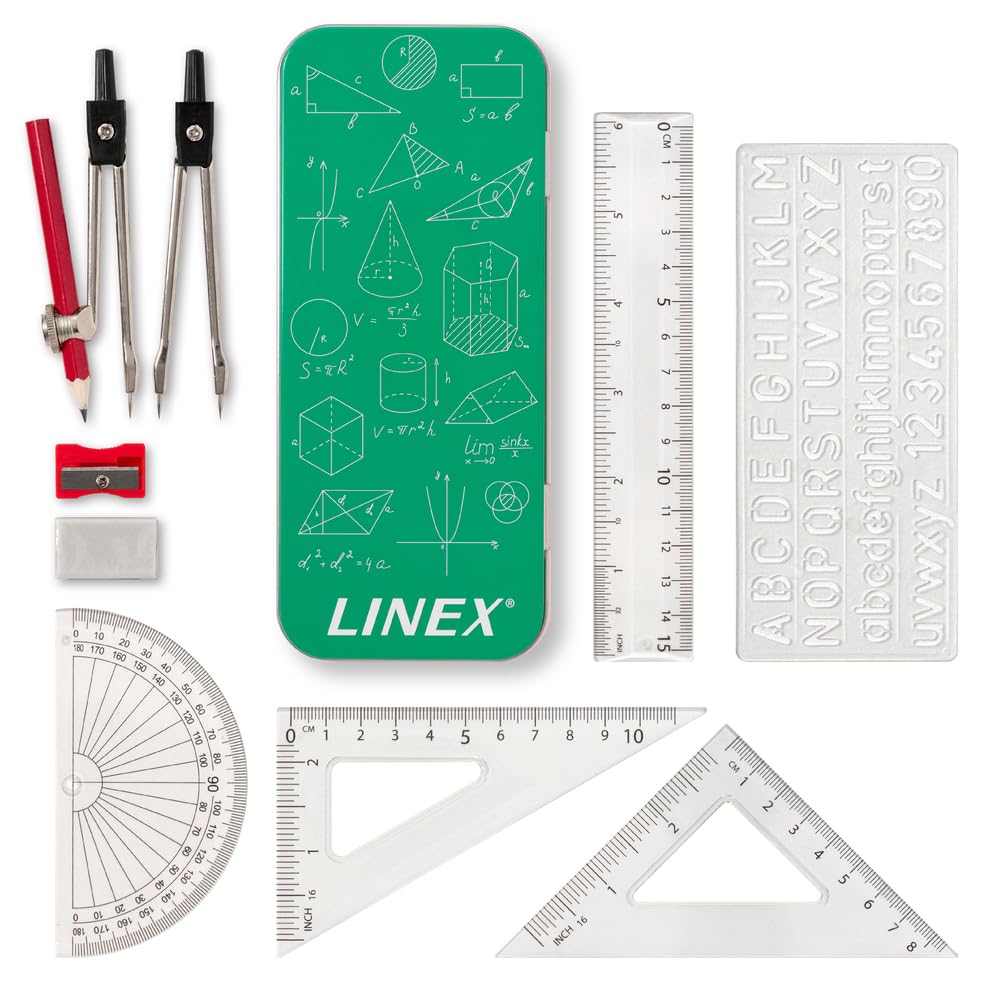 Equerre Ecole Rapporteur, Règle Equerre Rapporteur 2 En 1 Lot De 4