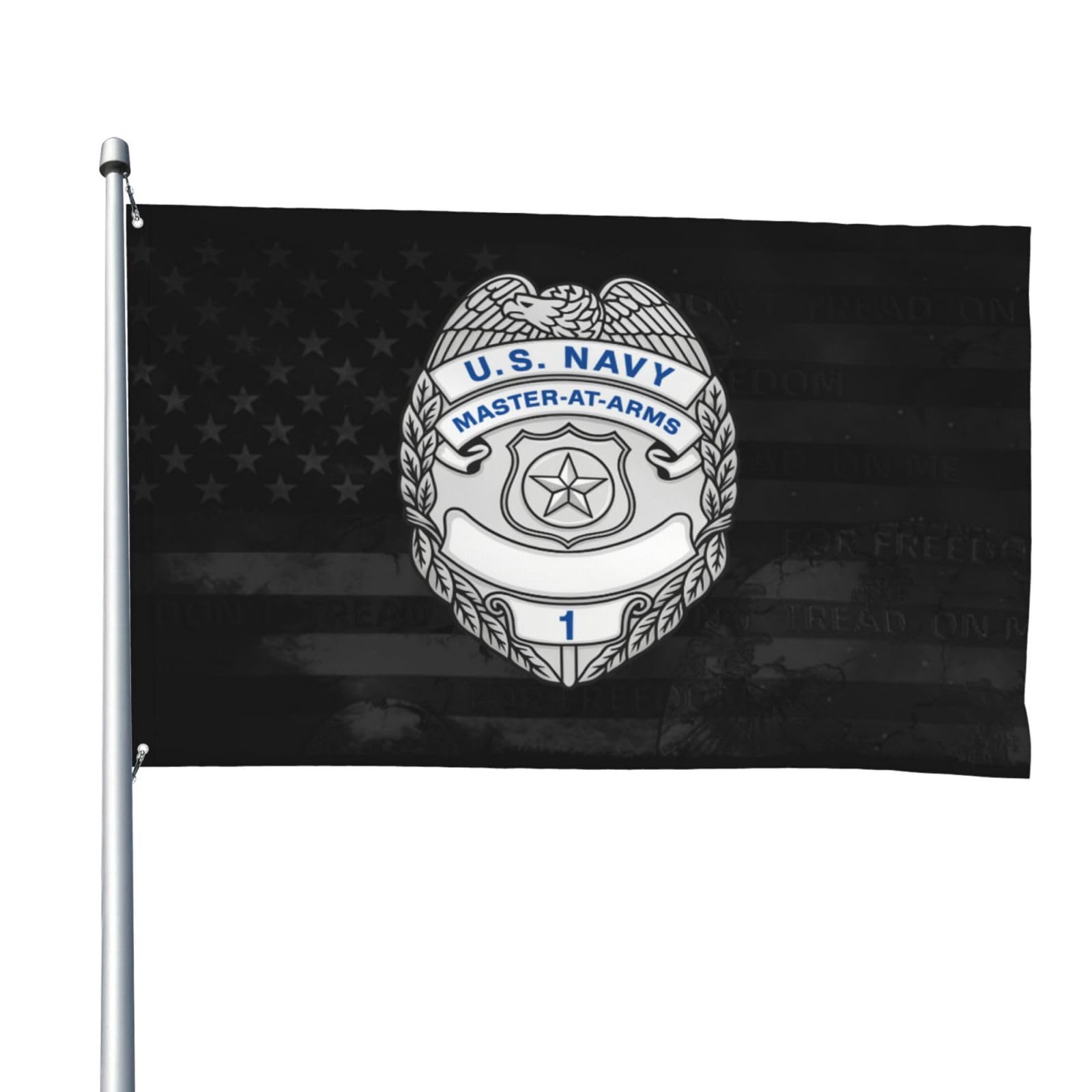 Master-At-Arms-Badge 4x6 Ft Banner Flag - Durable Outdoor Indoor Decorative Flag For Home, Garden, Yard, House Wall Hanging Decoration