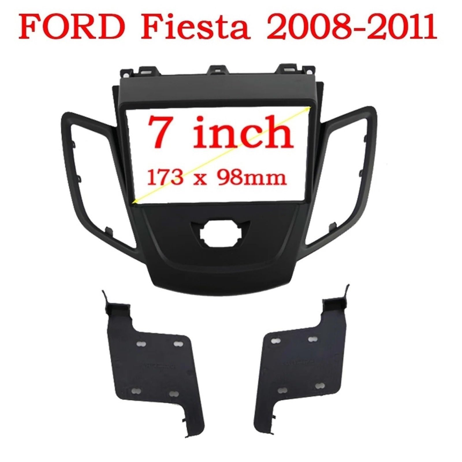 zaślepki radia Dla Ford Fiesta 2008-2017