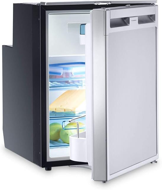 DOMETIC CoolMatic CRX 50 Compressor Refrigerator, 45 Litre Stainless Steel Look for Boat, Caravan and Motor Home