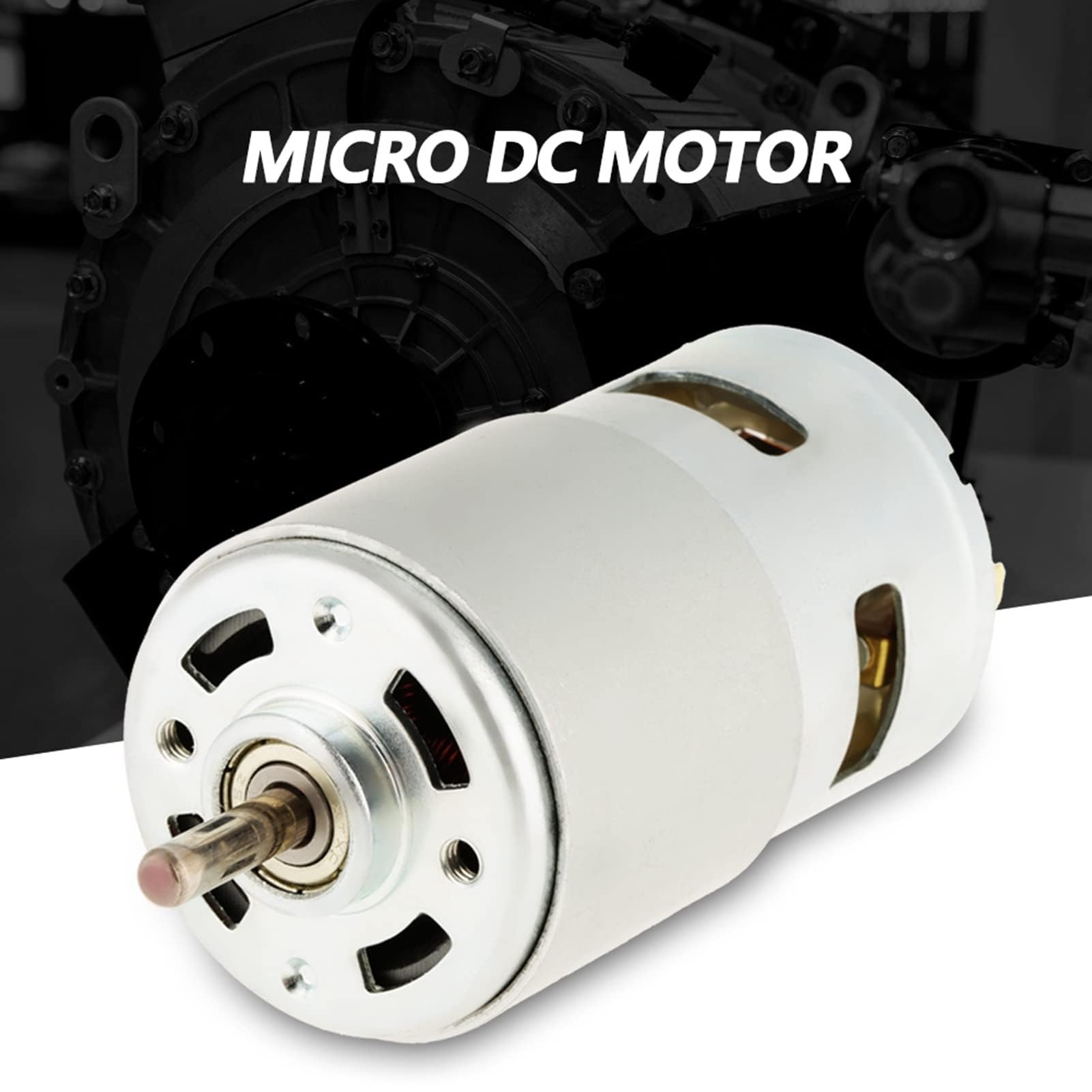 775 12V 60W 12000RPM Silnik Elektryczny 775 Miniaturowy Silnik Szczotkowany DC 12V Silnik do Elektronarzędzi Przenośny Generator Falowniki Mocy Narzędzia