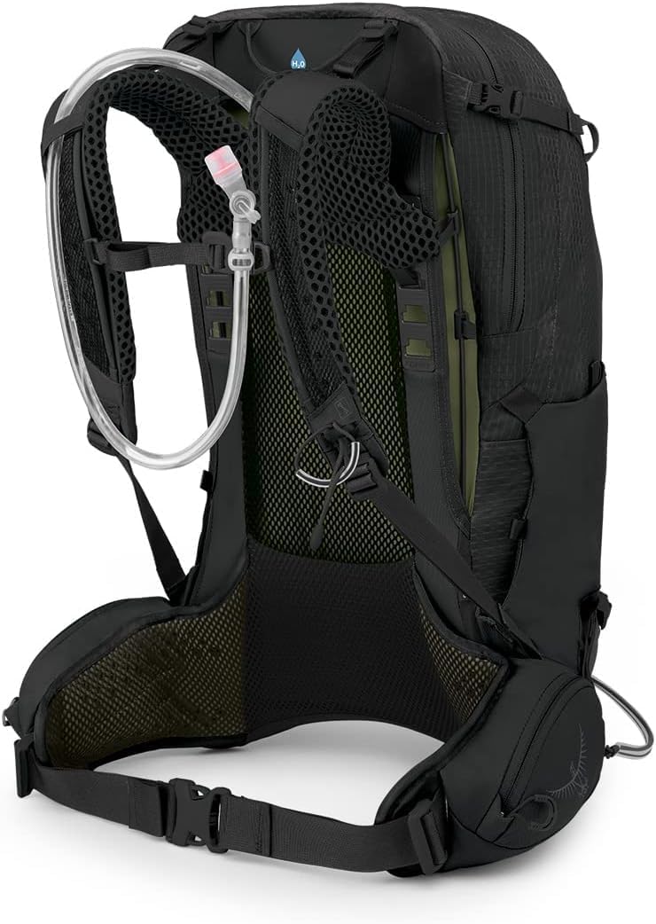 Osprey Manta 24L Men's Hiking Backpack with Hydraulics Reservoir, Black - Image 7